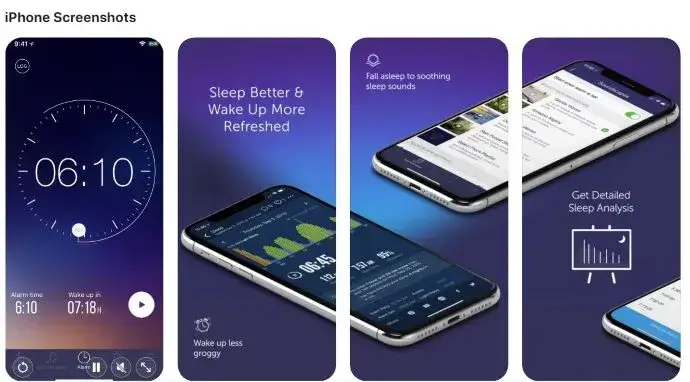 sleep time app for iphone